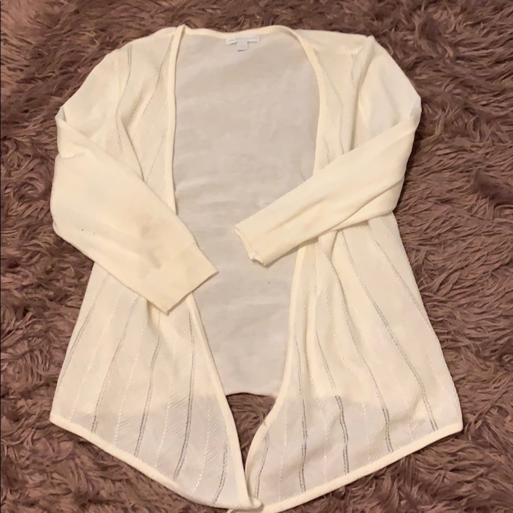 White Cardigan